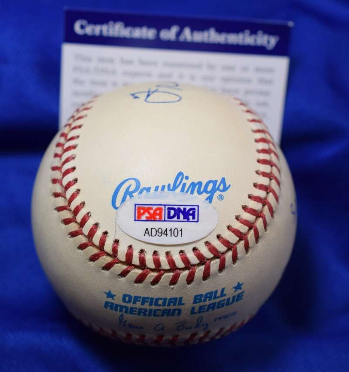 Frank Crosetti PSA DNA Autograph American League OAL Signed Baseball Yankees