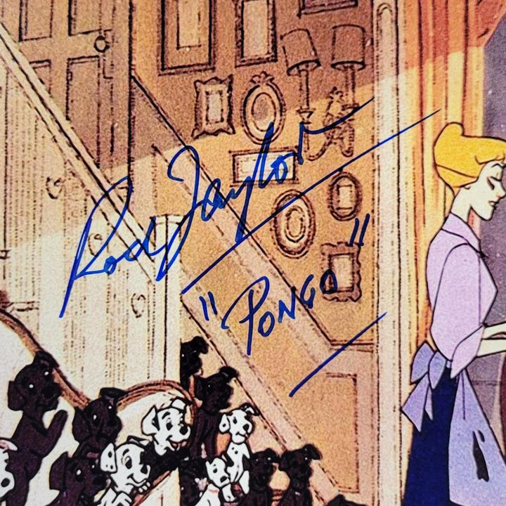 Rod Taylor signed "Pongo" 101 Dalmatians 11x14 photo #1 autograph Beckett BAS