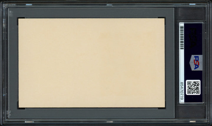 Thurman Munson Signed 3x5 Index Card Yankees Auto GM 10 PSA/DNA #85470719