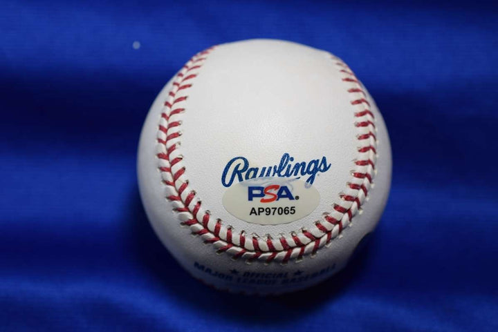 George Scott PSA DNA Autograph Major League OML Signed Baseball 79 Gold Glove