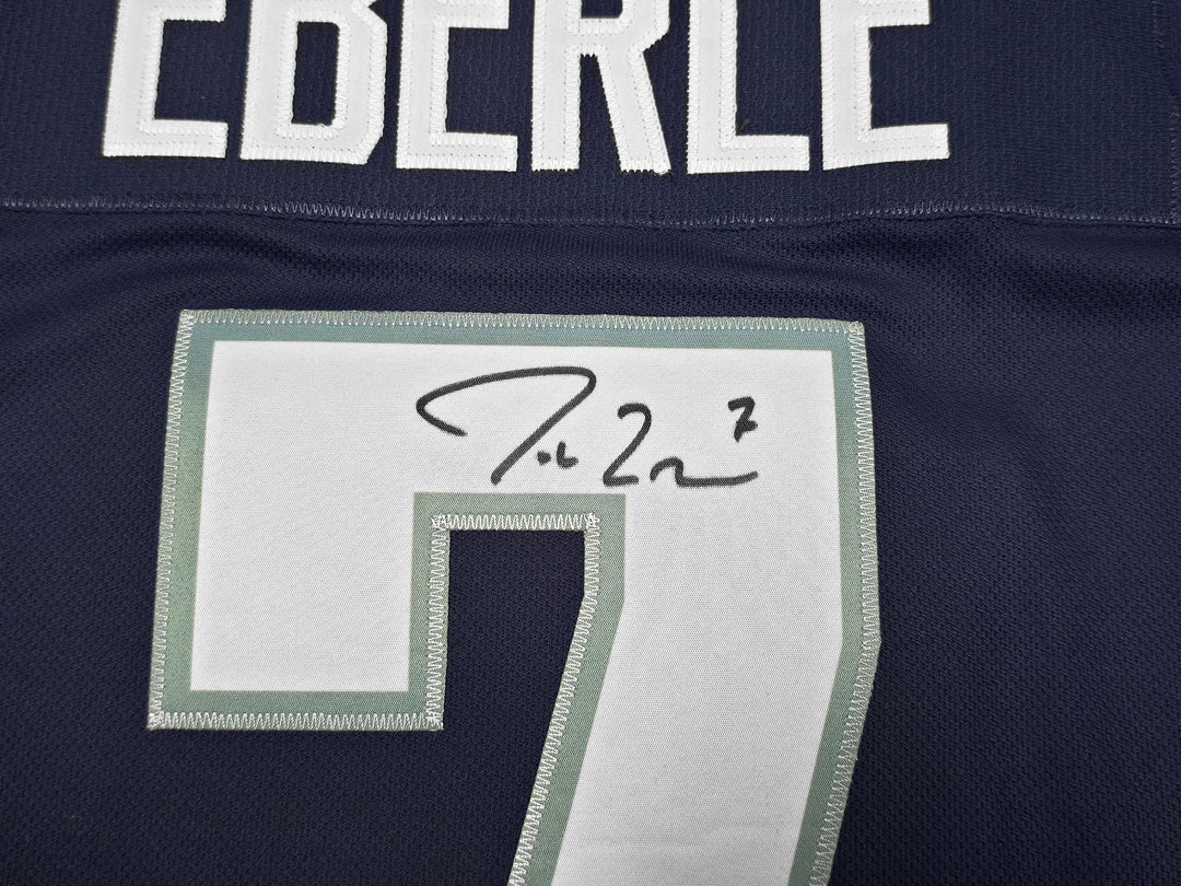 Kraken Jordan Eberle Auto Blue Adidas 2022 All Star Game Jersey Size 54 Fanatics