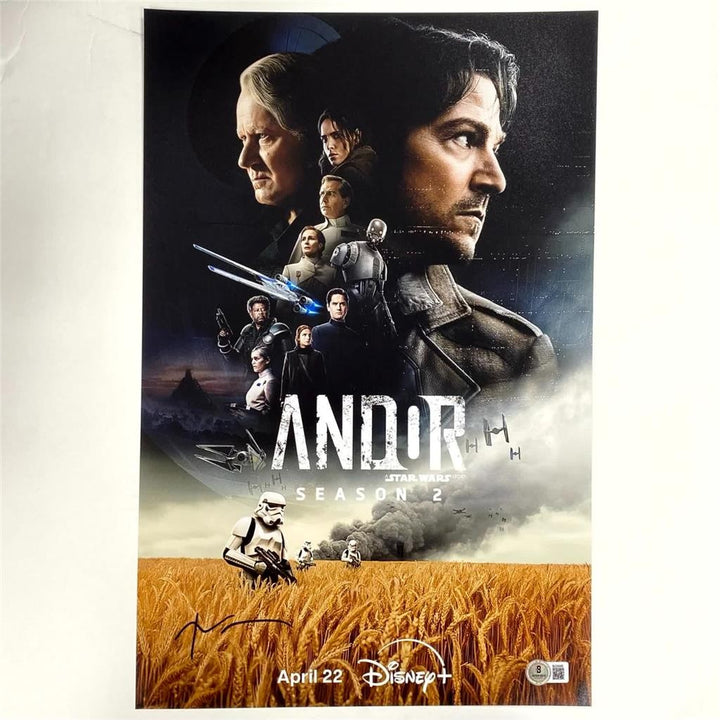 Tony Gilroy signed Andor Star Wars 11x17 Photo Poster autograph ~ Beckett BAS