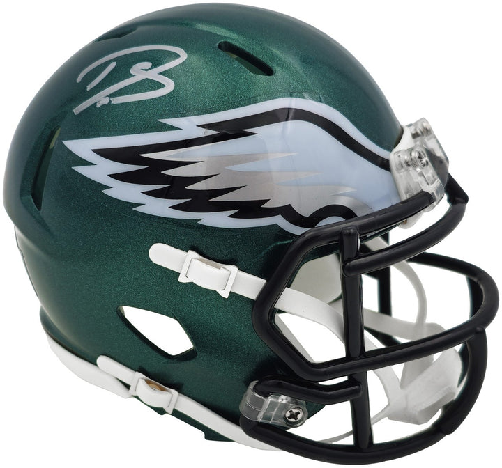 Darius Slay Jr. Signed Philadelphia Eagles Green Speed Mini Helmet Beckett Wit
