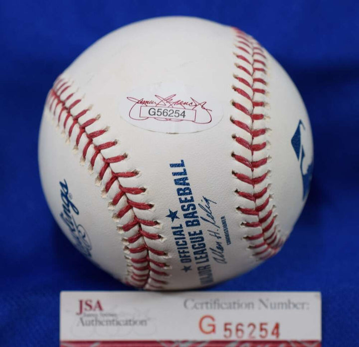 Mike Piazza JSA COA Autograph Official Major League OML Signed Baseball 1