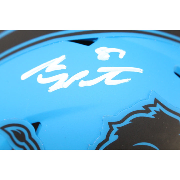 Sam LaPorta Autographed/Signed Detroit Lions Rave Mini Helmet Beckett 53639