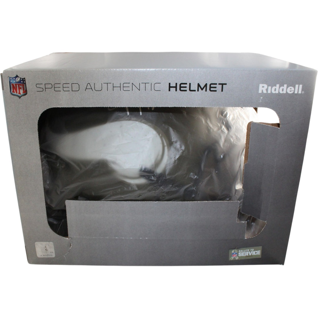 Justin Jefferson Autographed Minnesota Vikings Pro 22 STS Helmet Beckett W 56168