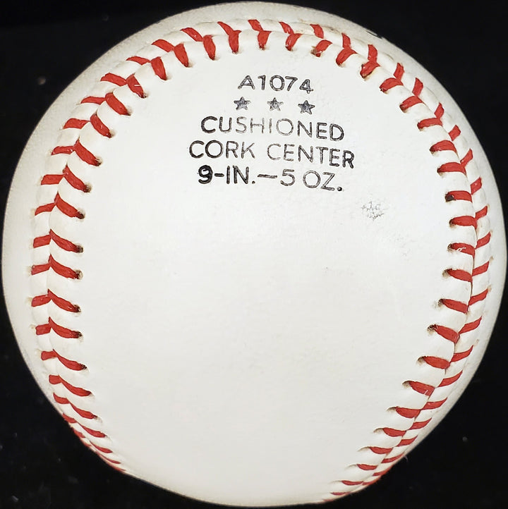 Dean Chance, Luke Sewell, Bob Cain & Roy Hughes Signed Little League Baseball