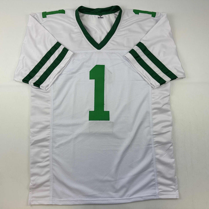 Autographed/Signed Ahmad Sauce Gardner New York White Retro Jersey Beckett COA