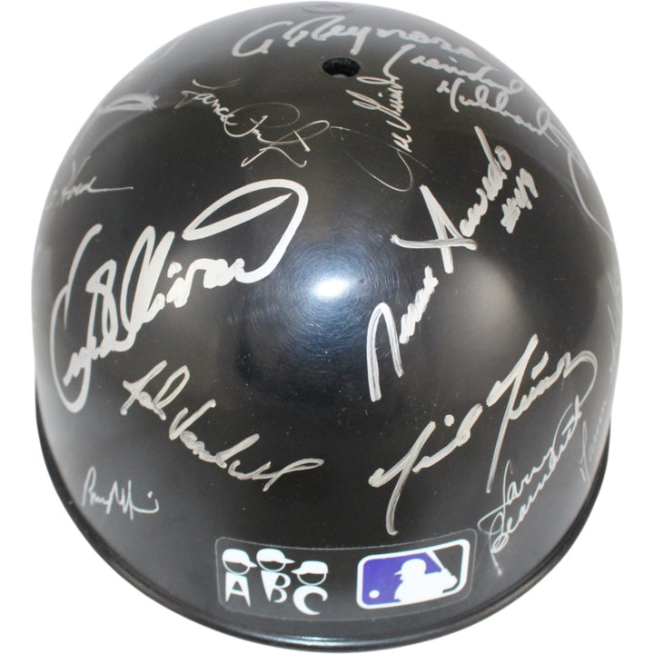 Walker Bichette Castilla +22 Signed Colorado Rockies 1995 Helmet Beckett 55420
