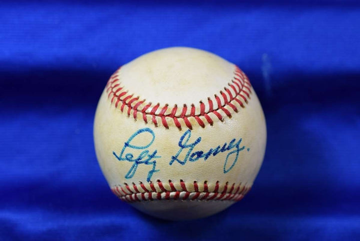 Lefty Gomez PSA DNA Autograph Mac Phail American League OAL Signed Baseball