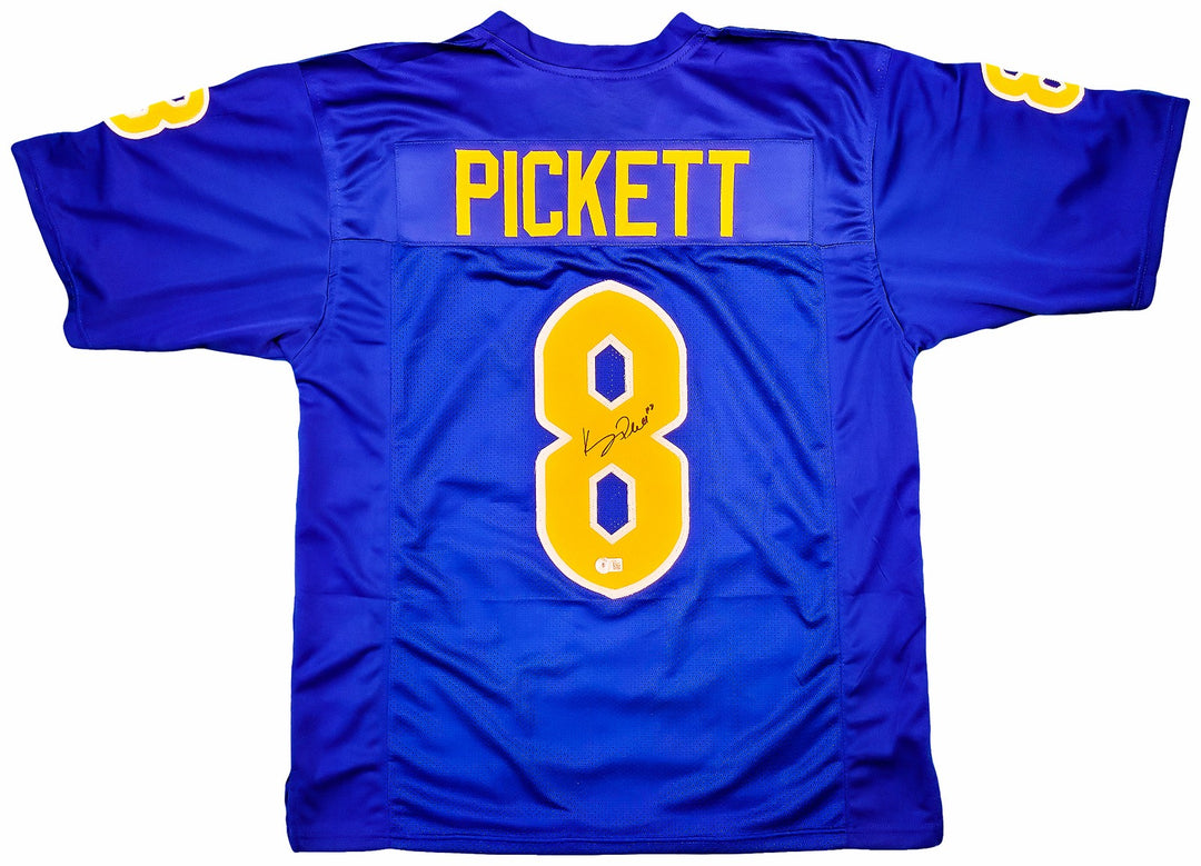 Pittsburgh Panthers Kenny Pickett Autographed Signed Blue Jersey Beckett