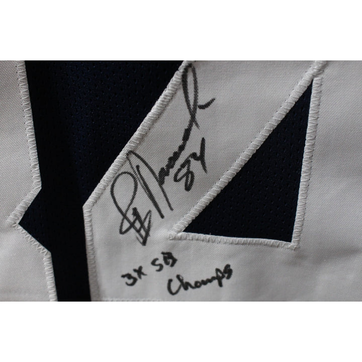 Jay Novacek Signed Pro Style Thanksgiving XL Jersey 3x SB Champ Beckett 49740