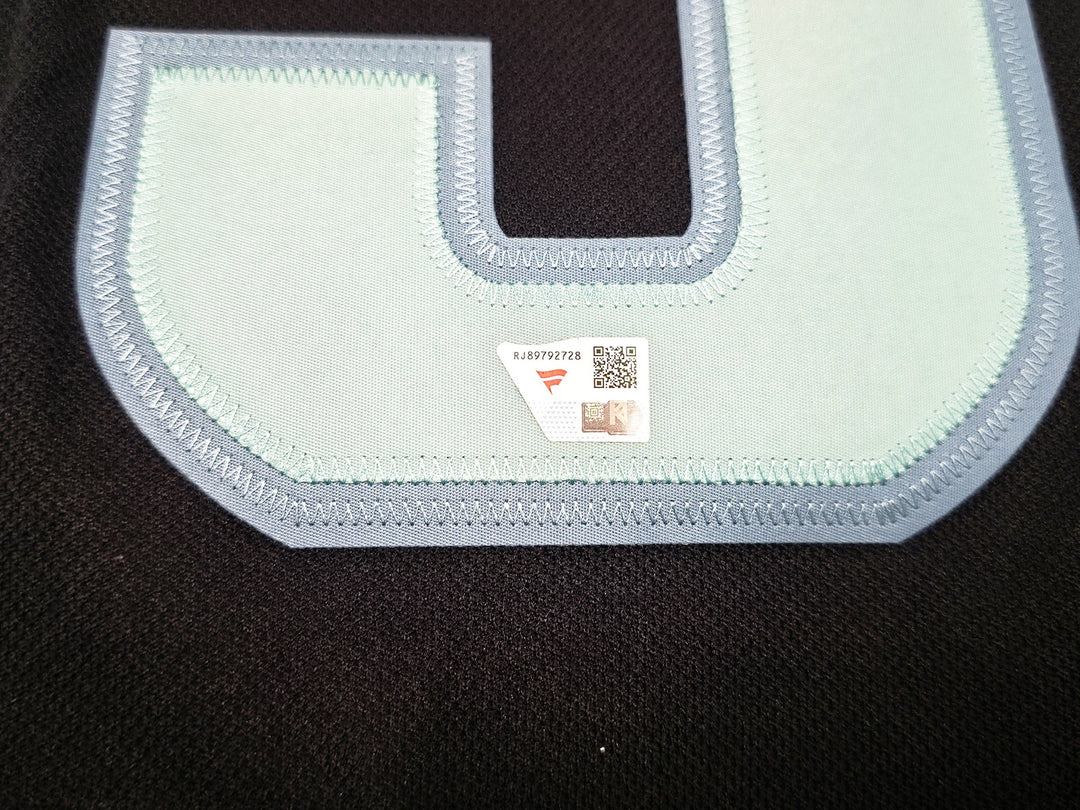Seattle Kraken Andre Burakovsky Auto Blue Adidas Authentic Primegreen Jersey 54