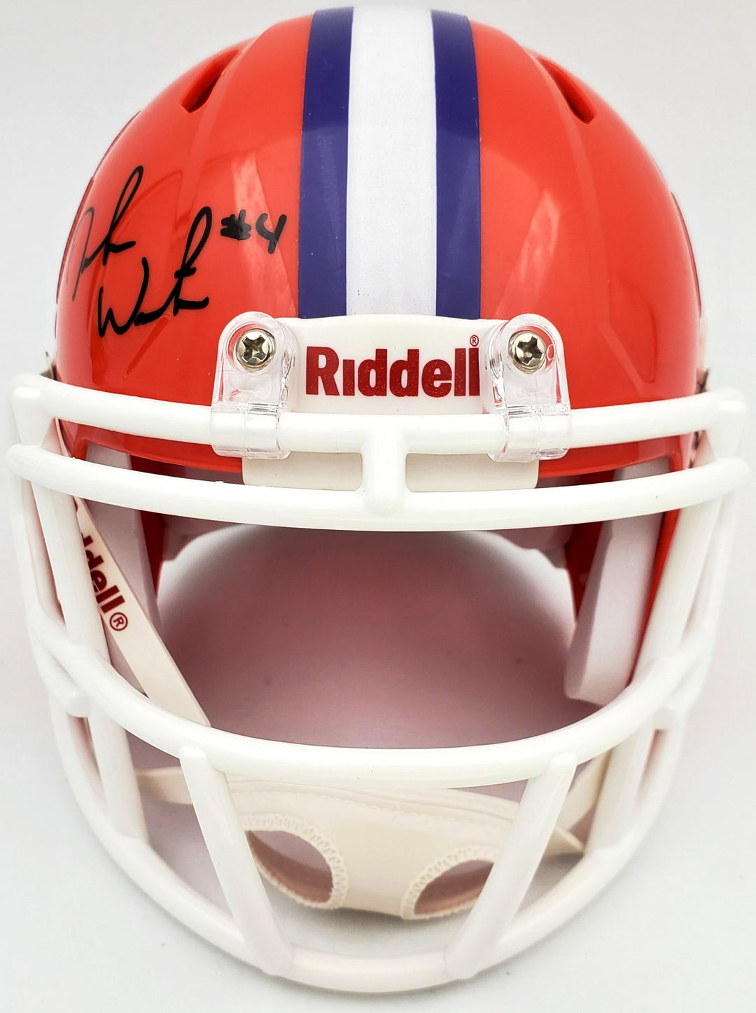 Deshaun Watson Signed Clemson Tigers Orange Speed Mini Helmet Beckett BAS