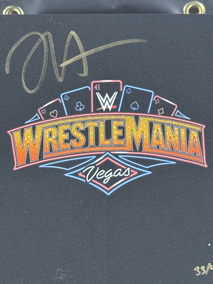 Jey Uso Signed Wrestlemania 41 Turnbuckle LE /41 Auto Fanatics WWE Under Wraps