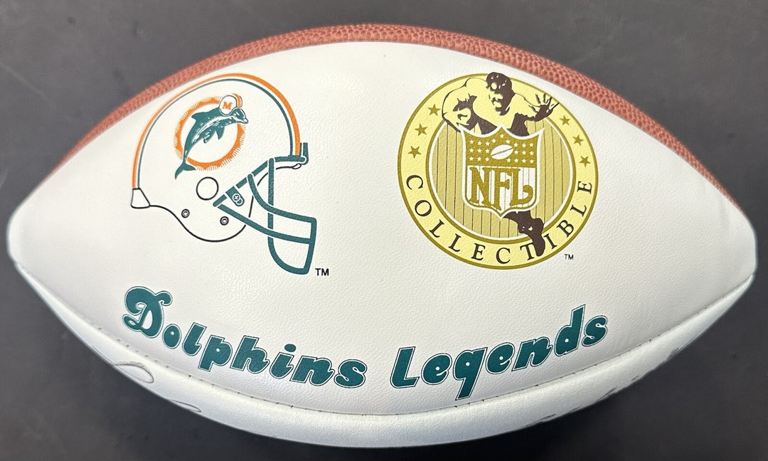 Dolphins Legends Signed Wilson NFL Collectible Football 6 Auto Csonka Shula COA
