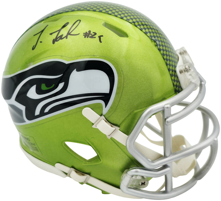 Josh Jobe Signed Seattle Seahawks Flash Green Speed Mini Helmet MCS Holo