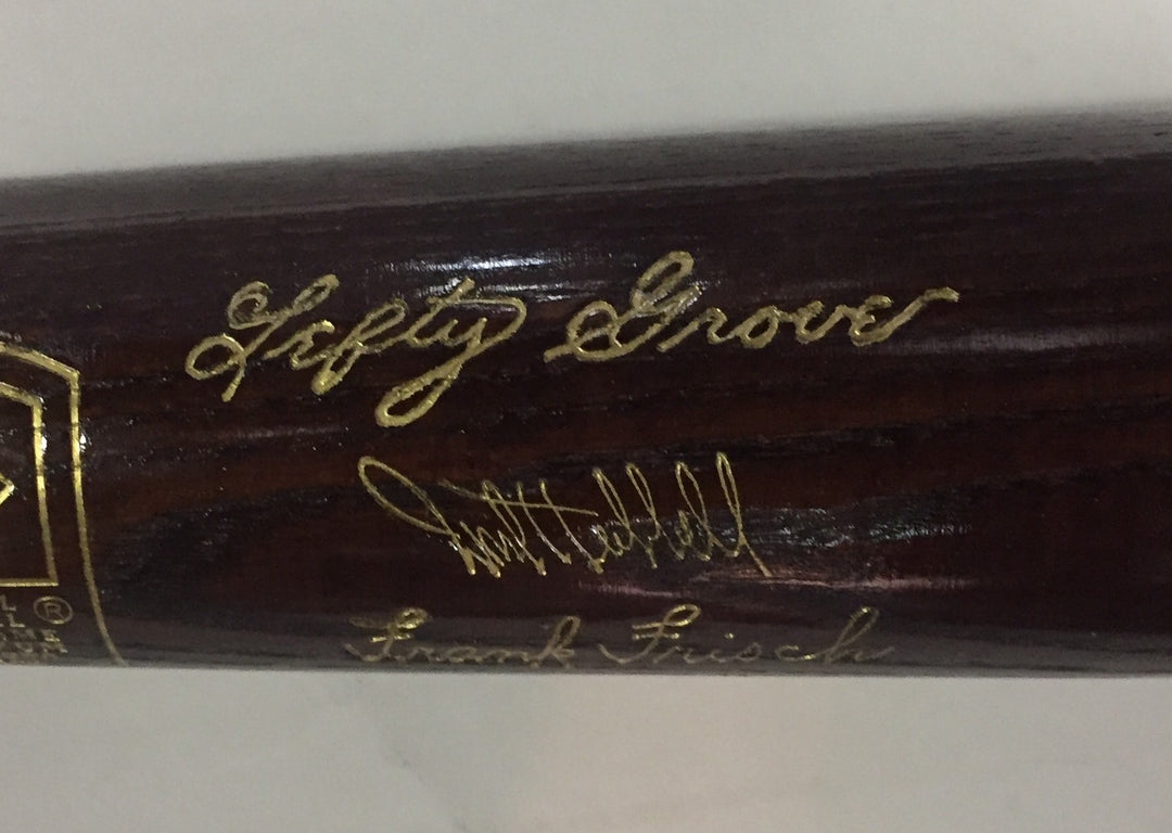 1947 Hall Of Fame Commemorative Brown HOF Bat /500 Carl Hubbell Lefty Grove