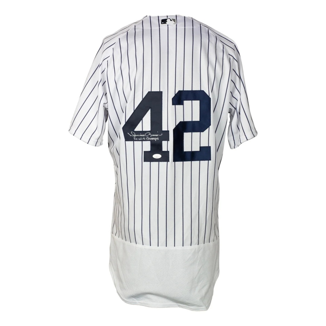 Mariano Rivera Signed Yankees Majestic Auth FlexBase Jersey 5x W.S. Champs JSA