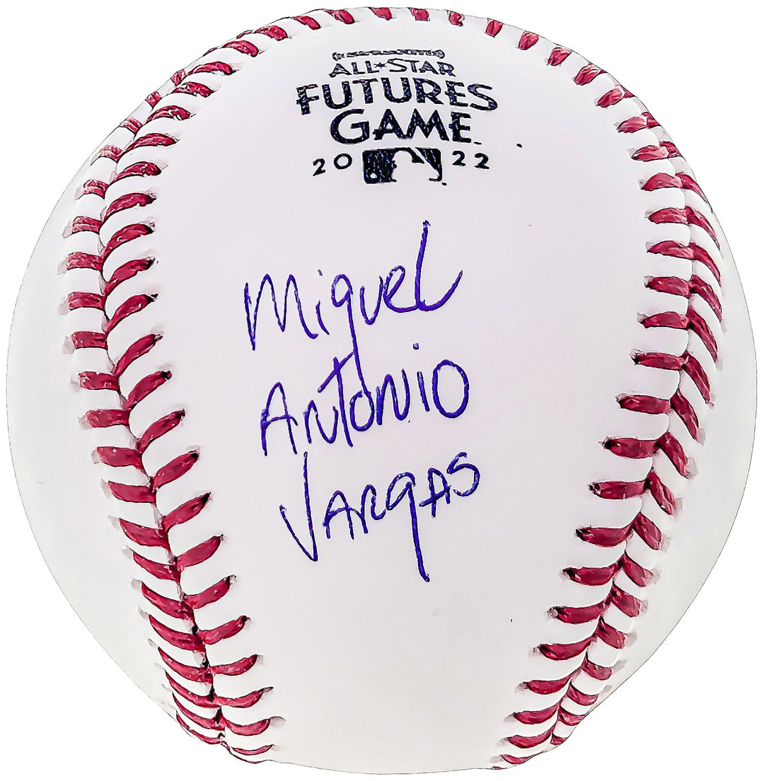 Miguel Vargas Auto 2022 All Star Futures Game MLB Baseball Dodgers Full Name BAS