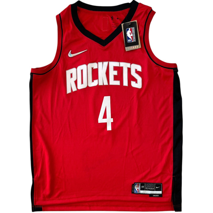CHARLES BARKLEY SIGNED HOUSTON ROCKETS BASKETBALL JERSEY TEAM USA SUNS JSA