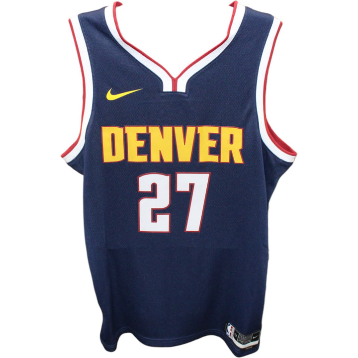 Jamal Murray Autographed/Signed Denver Nuggets Nike Swingman Jersey FAN 43980