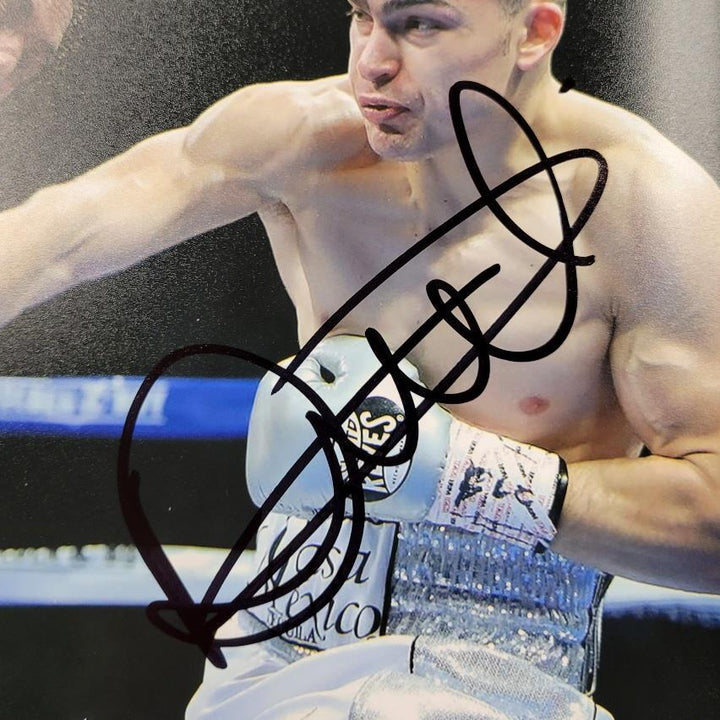 Oscar Duarte signed Boxing 8x10 photo #1 autograph ~ Beckett BAS Holo
