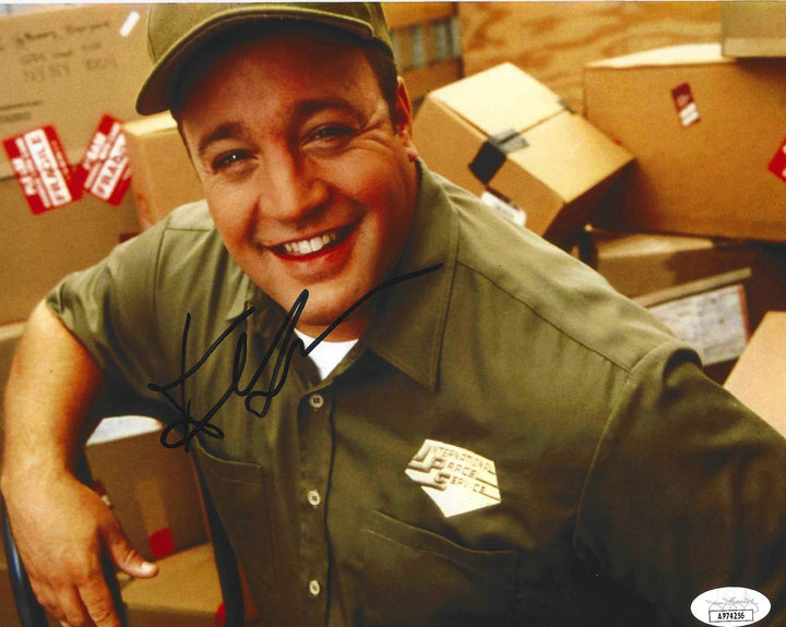 KEVIN JAMES SIGNED AUTOGRAPHED THE KING OF QUEENS 8X10 PHOTO JSA COA!