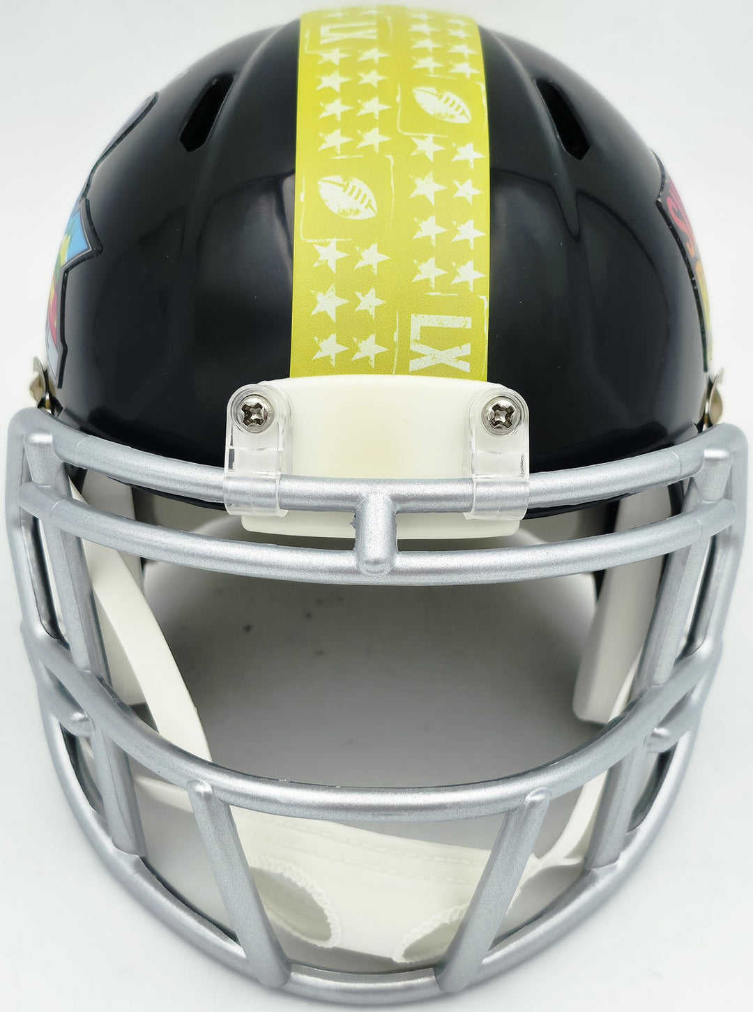 Rashid Shaheed Signed Seahawks Black SB LX Logo Speed Mini Helmet MCS Holo