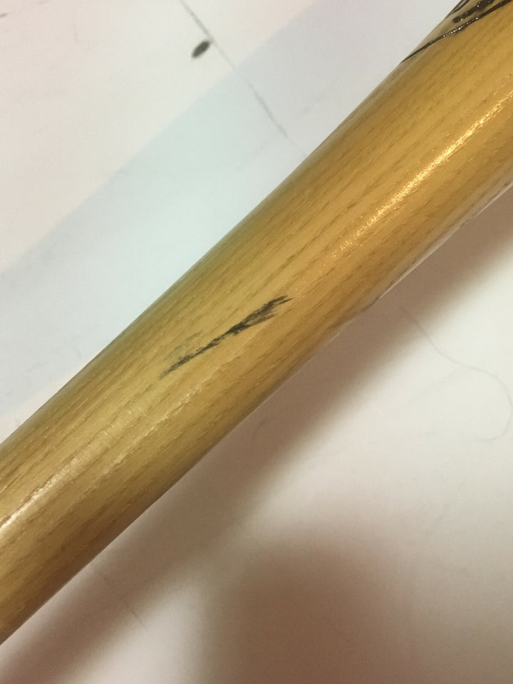 Jason Giambi signed Game Issued 34 “ LS Baseball bat INS 2000 MVP Autograph JSA