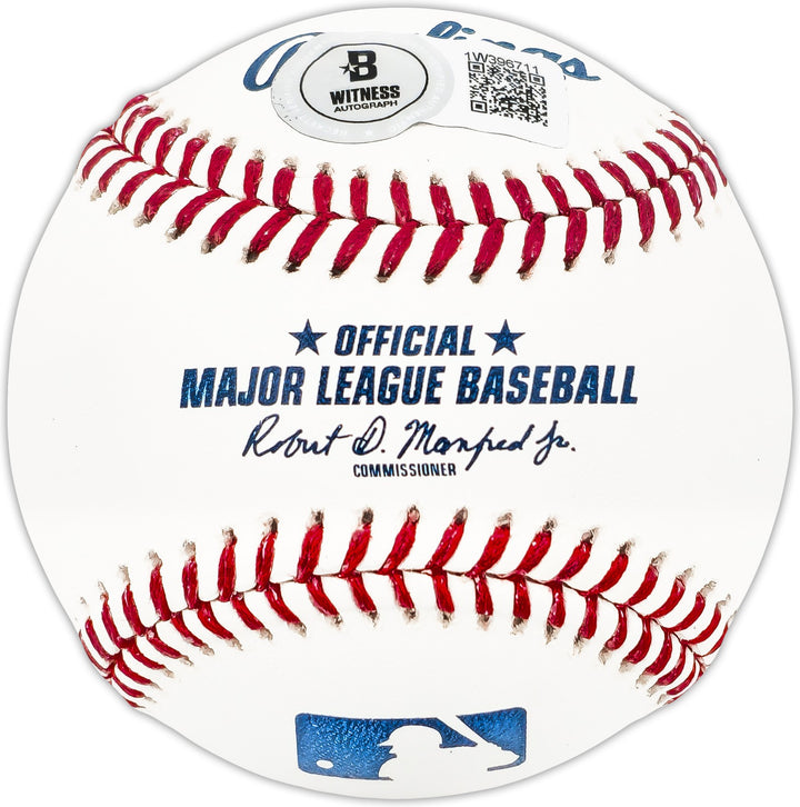 Don Mattingly Signed Official MLB Baseball Yankees "Donnie Baseball" Beckett Wit