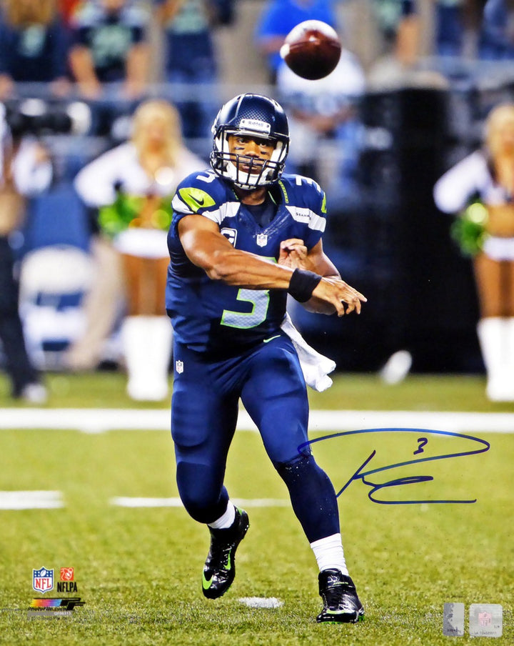 Russell Wilson Autographed Signed 16x20 Photo Seattle Seahawks RW Holo