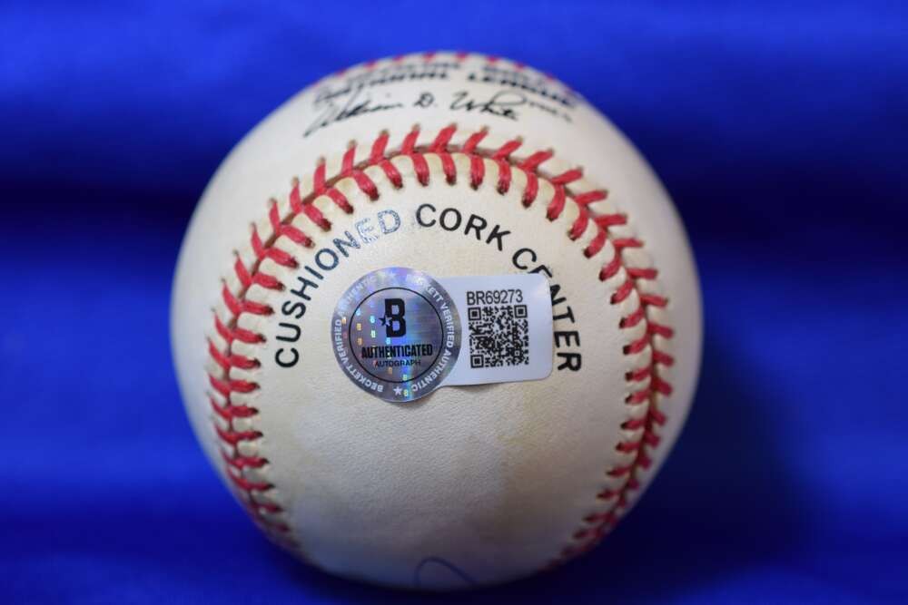 Willie McCovey Beckett BAS COA Autograph ONL National League Signed Baseball
