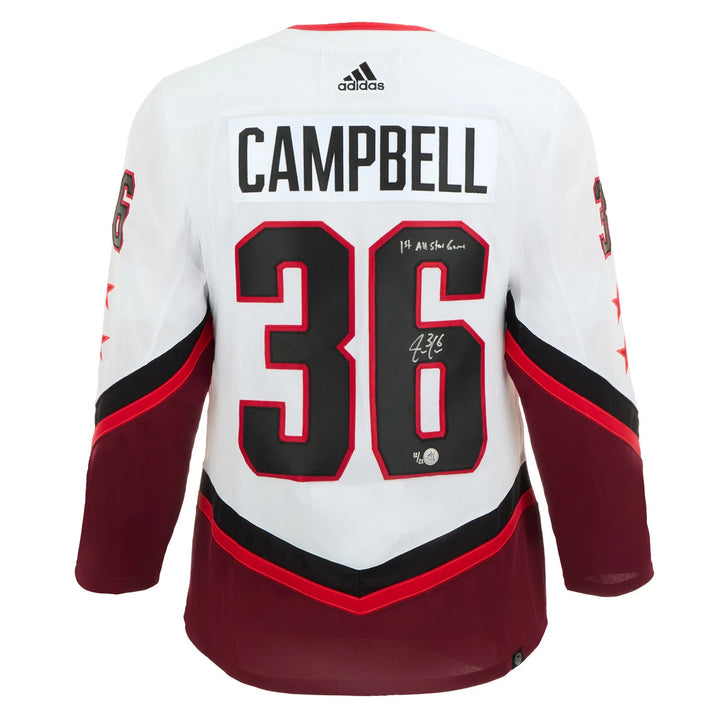 Jack Campbell Signed 2022 NHL All-Star 1st ASG Game adidas Jersey /#22