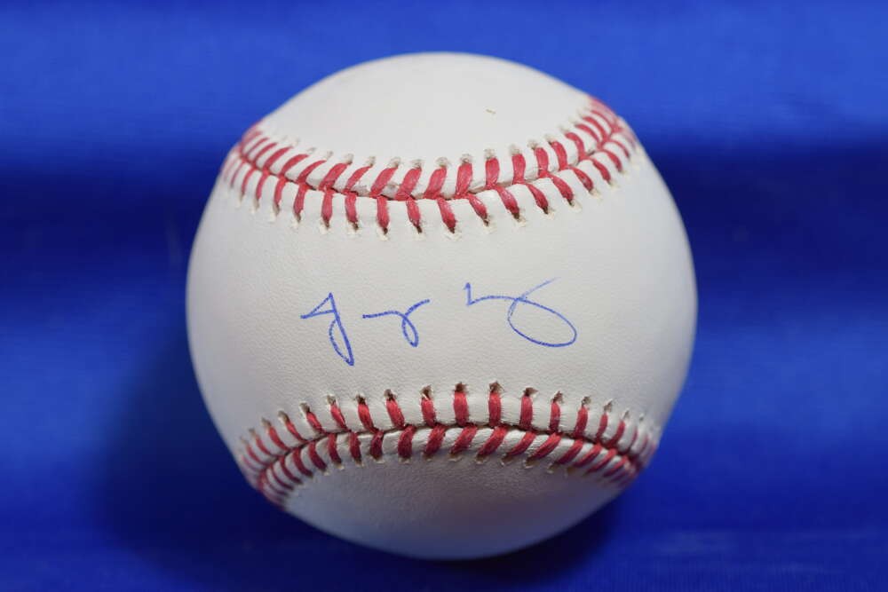 Jacoby Ellsbury MLB Authentic COA Autograph Major League OML Signed Baseball 5
