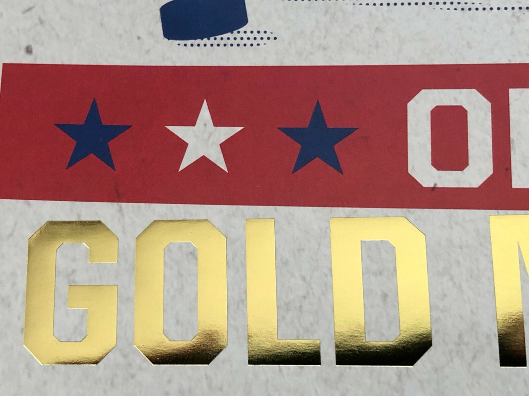 Vegas Golden Knights 1980 Miracle On Ice 40th Anniversary 11x17 Poster Game 2/21