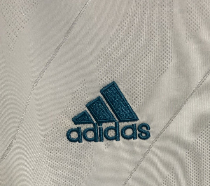 Cristiano Ronaldo Signed White Adidas Soccer Jersey #7 Real Madrid Auto BAS COA