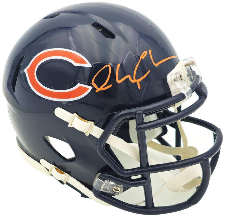 Chevy Chase Auto Bears Blue Speed Mini Helmet Christmas Vacation Logo Beckett