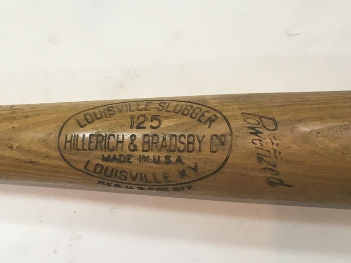 Bill Moose Skowron #14 Game Used 1950's K-55 LS Baseball Bat NY Yankees COA