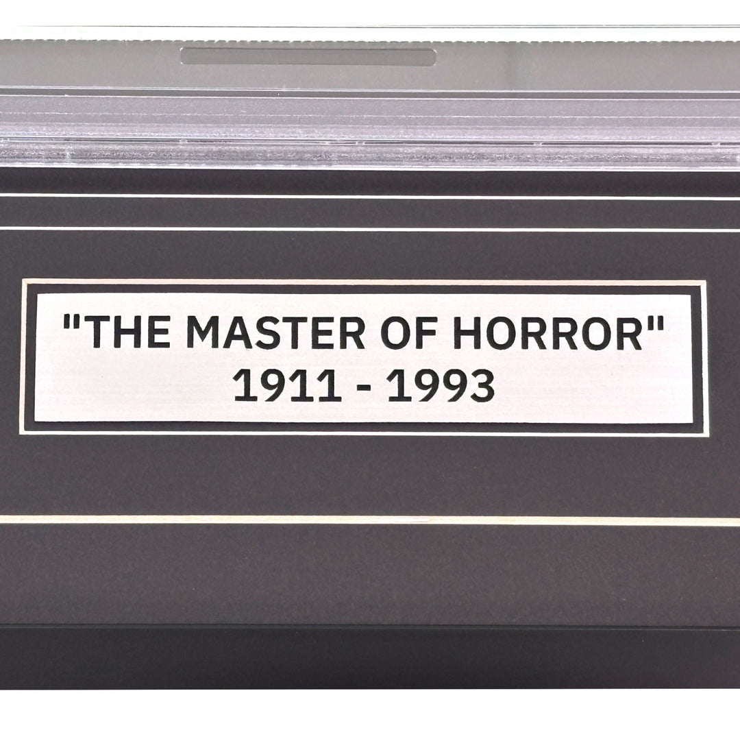 Vincent Price Autographed Framed Check PSA COA Hand Signed House of Wax