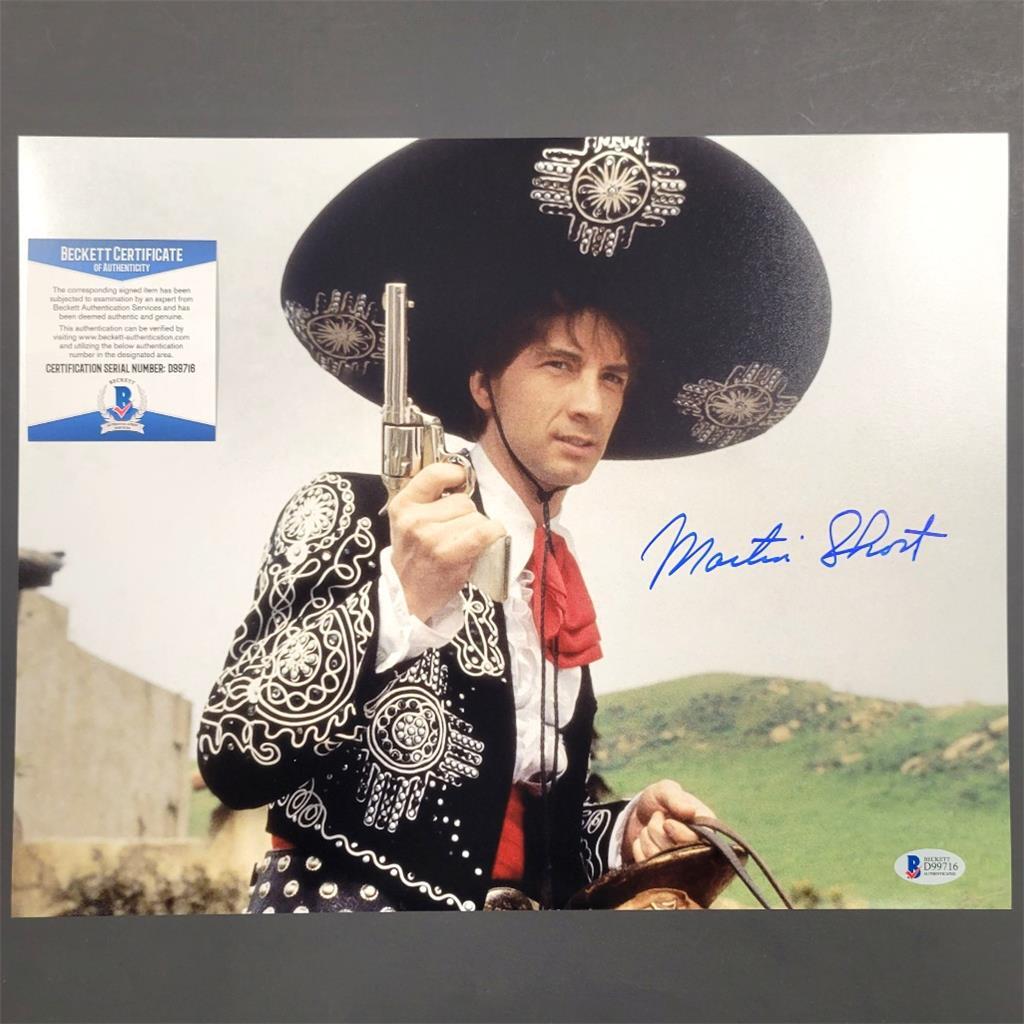 Martin Short signed Three Amigos Ned 11x14 photo #1 autograph ~ Beckett BAS COA