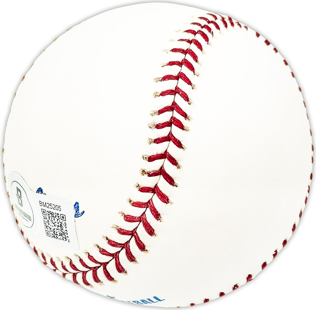 Jose Zardon Autographed MLB Baseball Washington Senators Beckett QR #BM25205