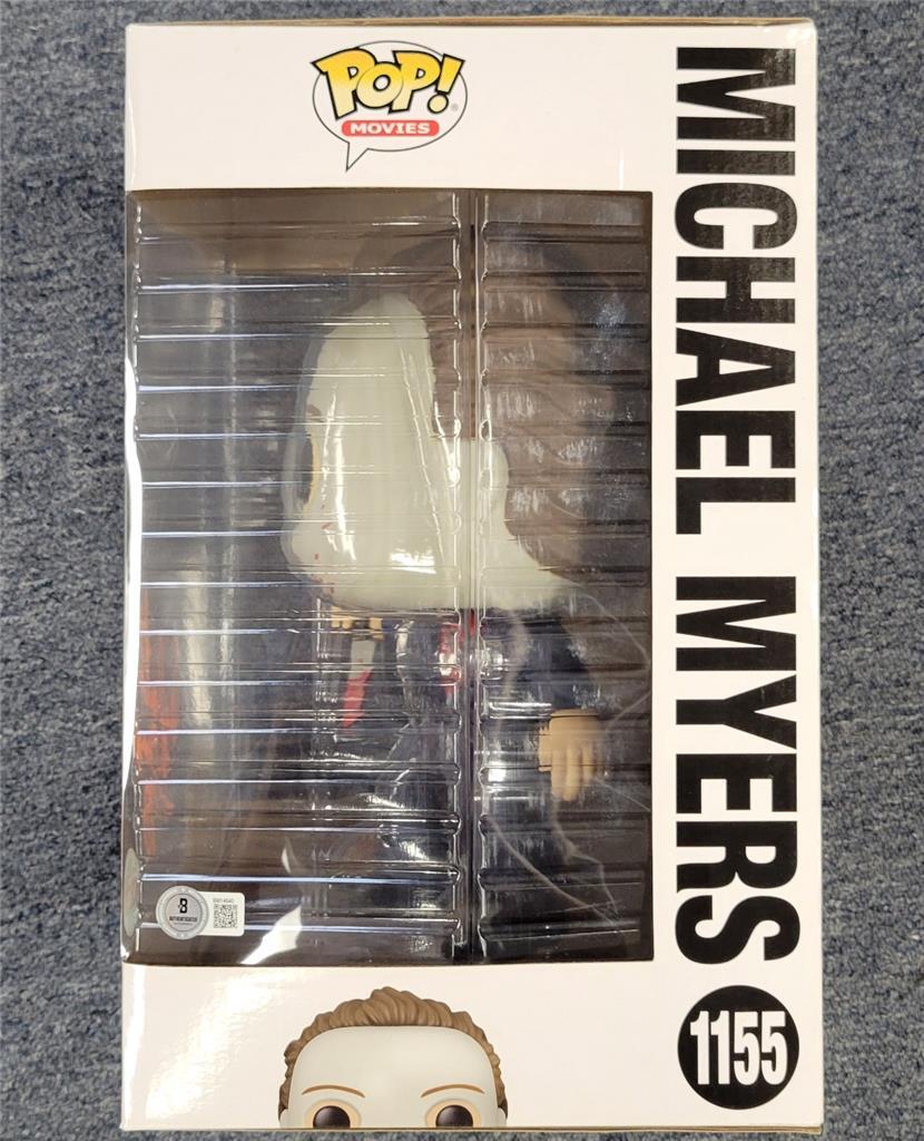 Nick Castle signed Michael Myers 10" Specialty Series Funko Pop! Figure auto BAS