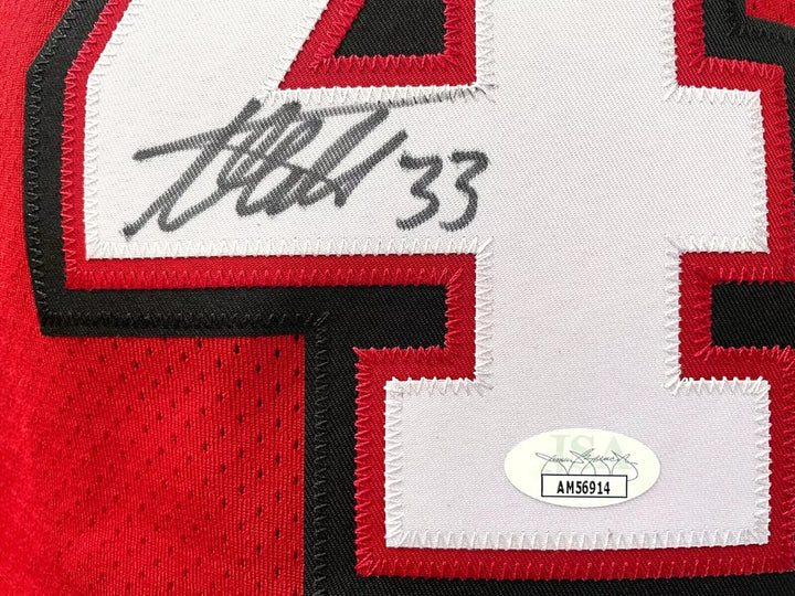 Adin Hill Autographed UNLV Jersey Stanley Cup Vegas Golden Knights JSA COA