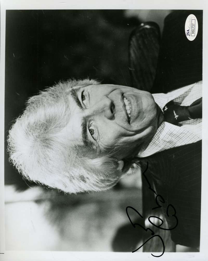 James Coburn Signed Jsa Certed 8x10 Photo Authenticated Autograph