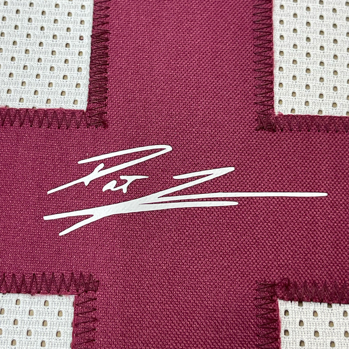 Framed Facsimile Autographed Pat Tillman 33x42 Arizona Reprint Laser Auto Jersey
