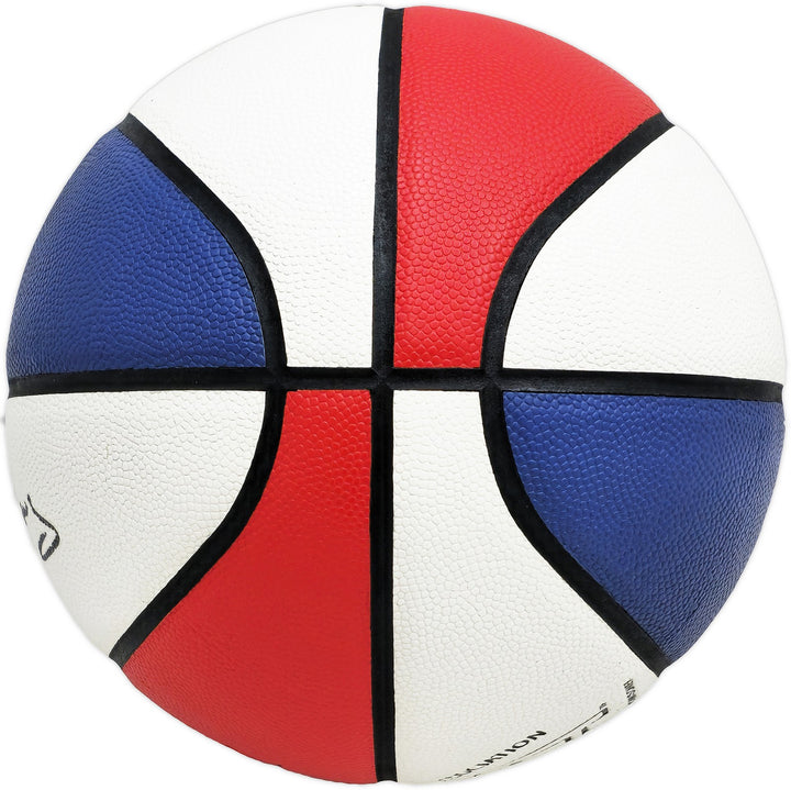 Julius Dr. J Erving Auto Red, White & Blue ABA Logo Basketball Nets Beckett Wit