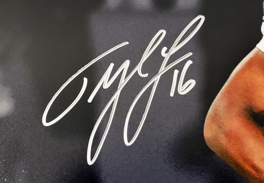 Tyler Lockett Autographed Signed 16x20 Photo Seattle Seahawks Spotlight MCS Holo