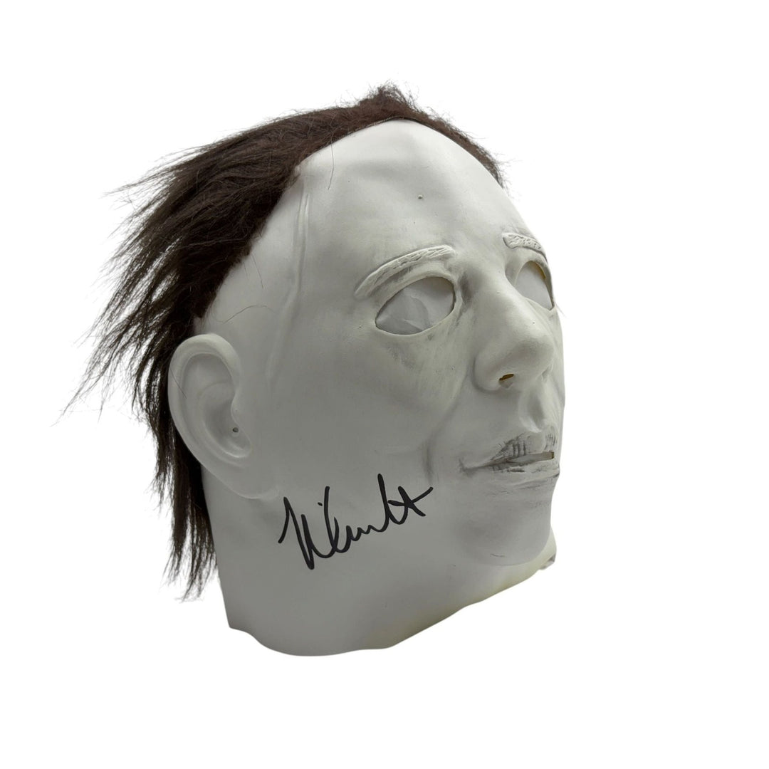 Autographed/Signed Nick Castle Michael Myers Halloween The Shape Mask JSA COA