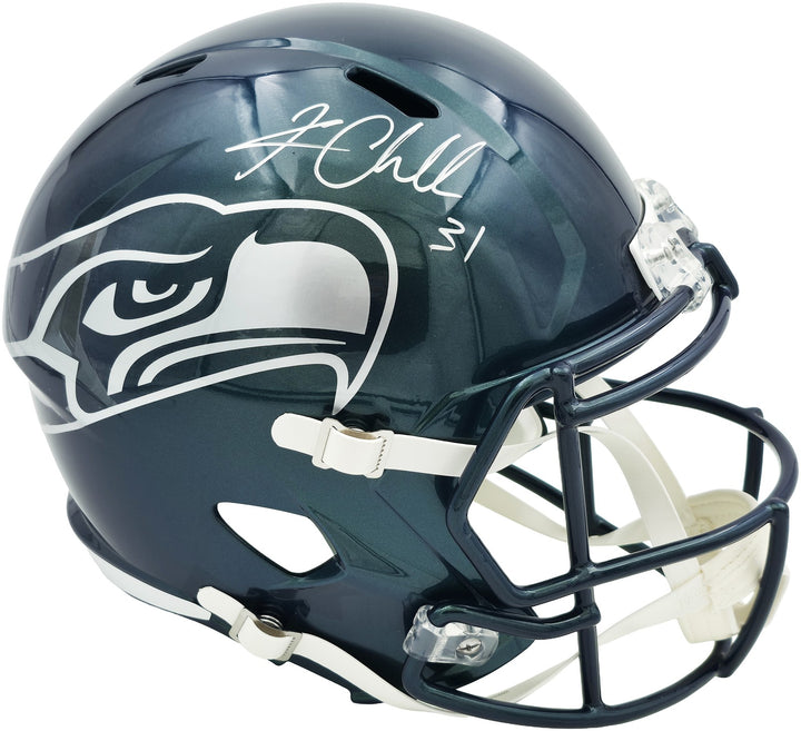 Kam Chancellor Auto Seahawks Metallic Rivalries Full Size Speed Replica Helmet